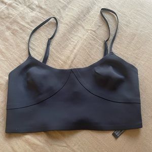 Black Bustier Top